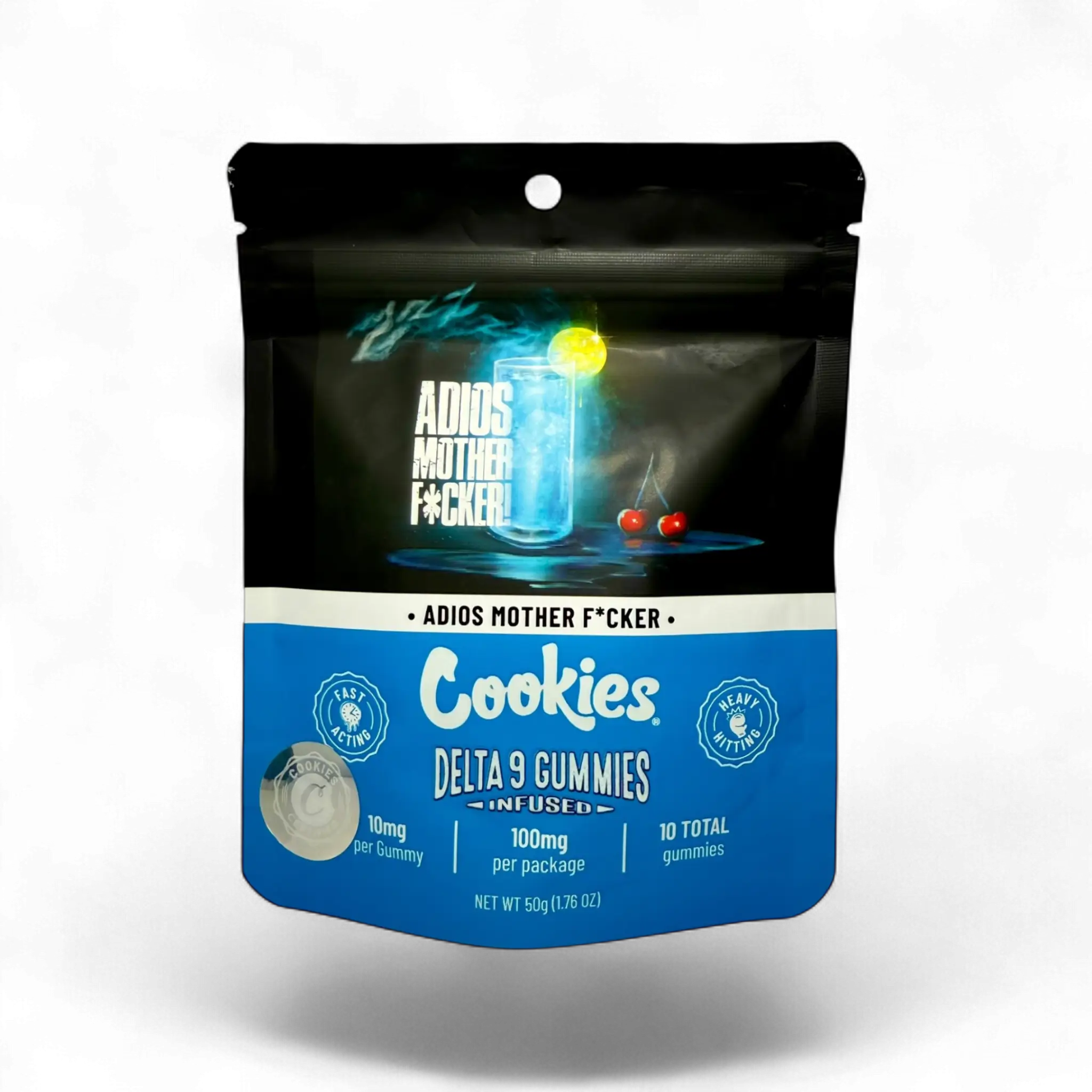 Gomitas Adios Motherfukr COOKIES 100mgTHC