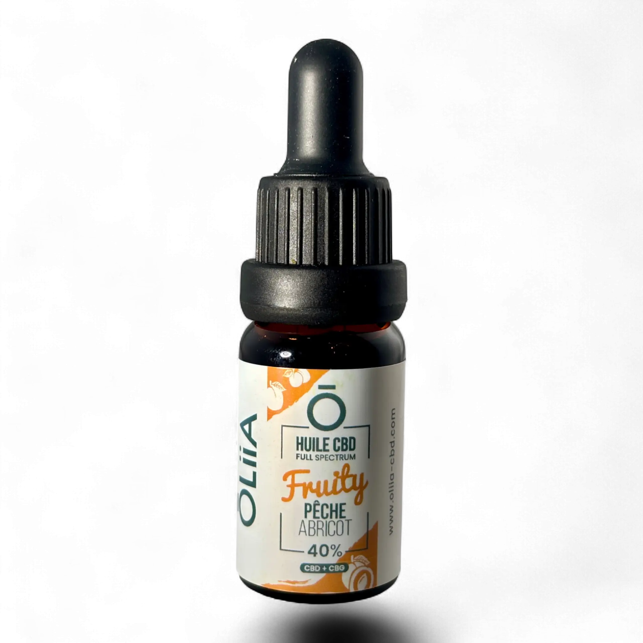 Huile CBD 40% Pêche/Abricot