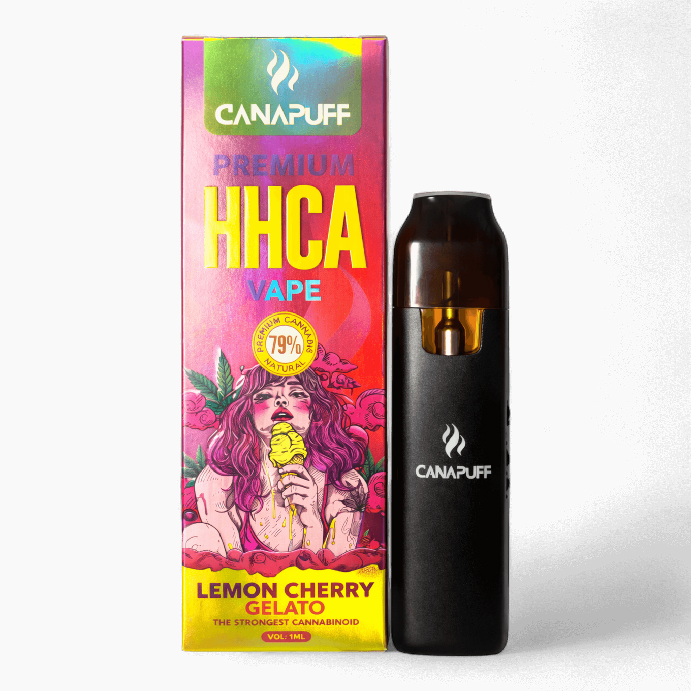 Puff Lemon Cherry Gelato