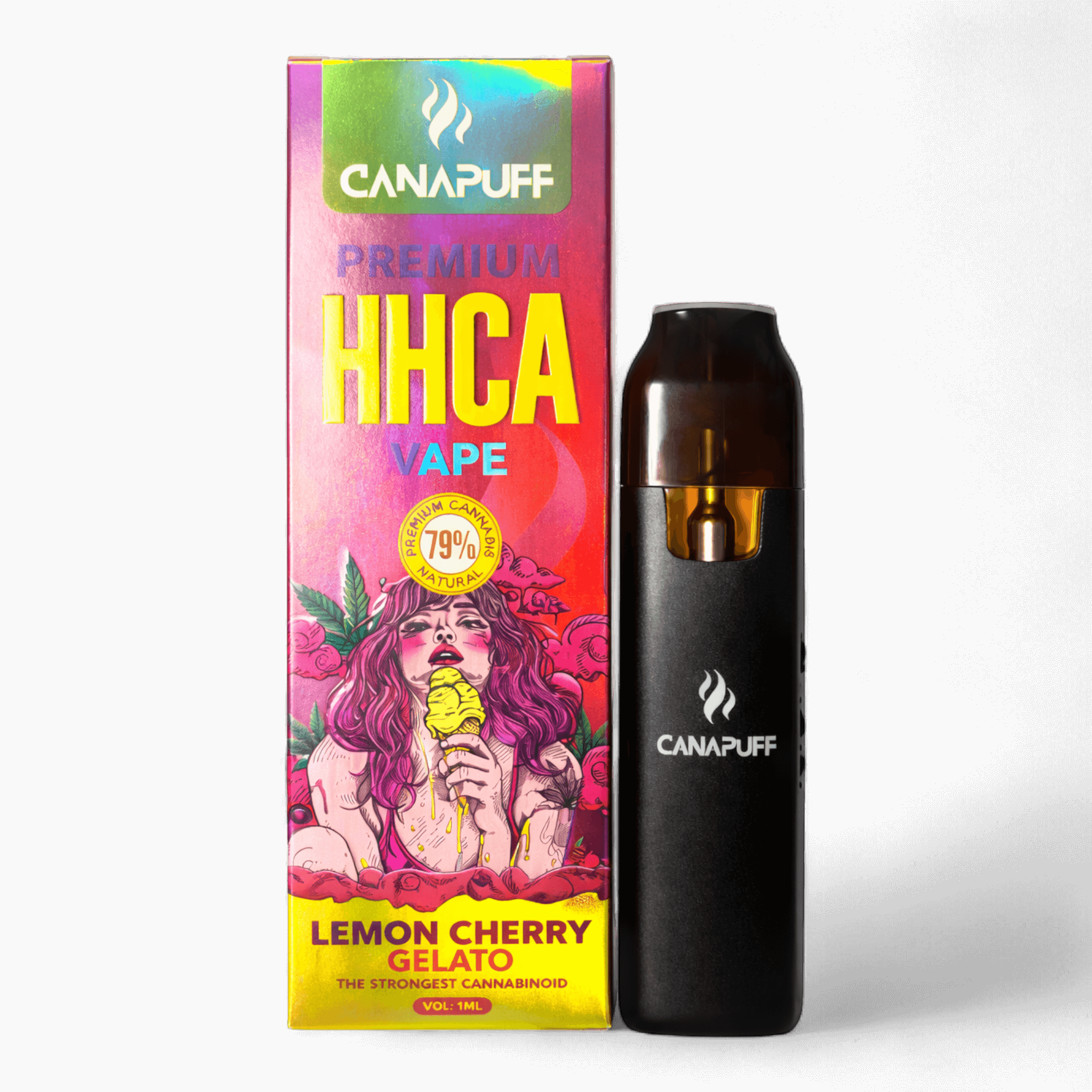 Puff Lemon Cherry Gelato