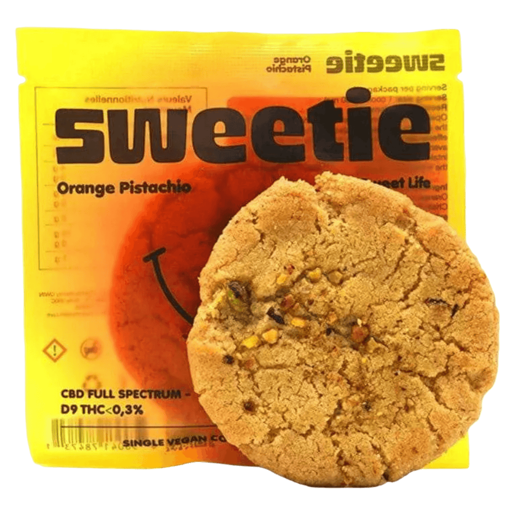 Space Cookie Orange Pistache 50mg THC | SWEETIE